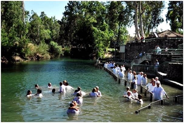 Вифания, место крещения Христа на реке Иордан