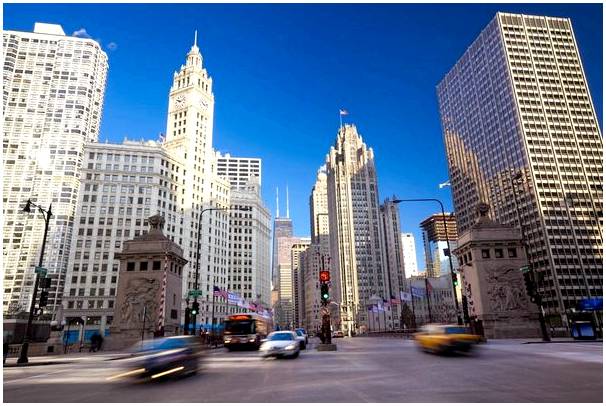 Откройте для себя самые важные улицы Чикаго.