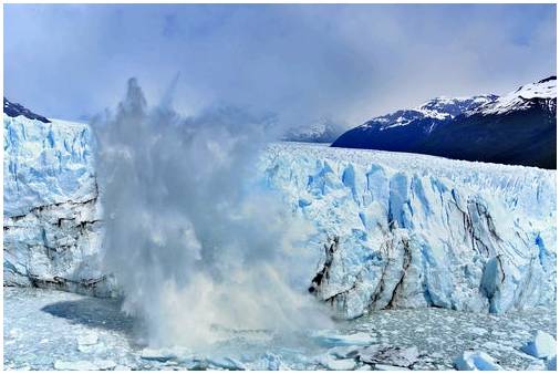 Ледник Перито Морено, зрелище природы