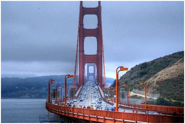 Золотые ворота, символ города Сан-Франциско