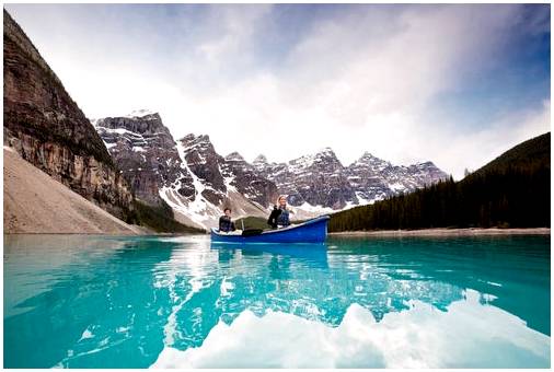 Озеро Морейн в Канаде, место мечты