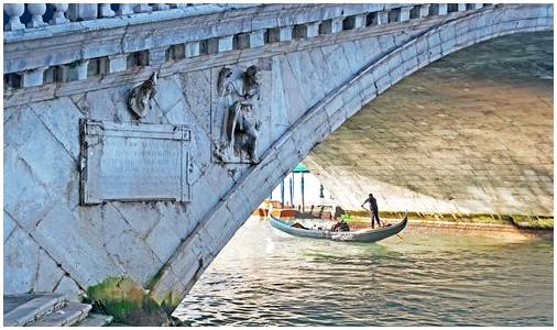 Мост Риальто в Венеции, чистая красота
