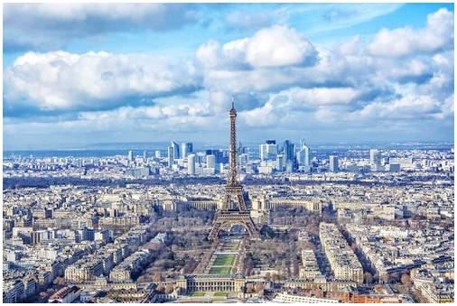 Это лучшая смотровая площадка в Париже, башня Монпарнас.