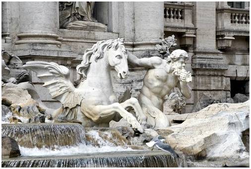 Фонтан Треви, чудесный уголок Рима