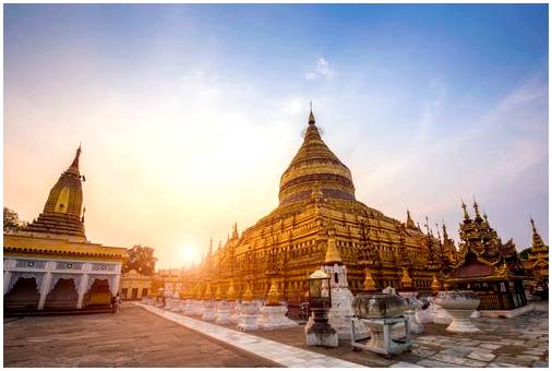Самые красивые храмы Бирмы