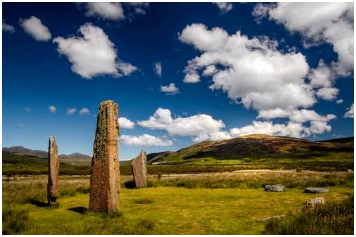 Очаровательный остров Арран в Шотландии.