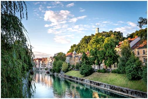Любляна, зеленый город в Европе