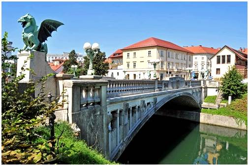 Любляна, зеленый город в Европе
