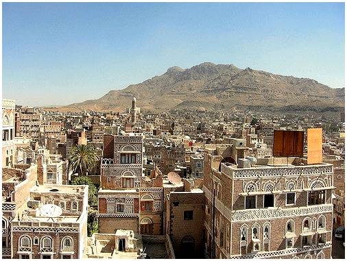 Сана в Йемене, красивый город в опасности