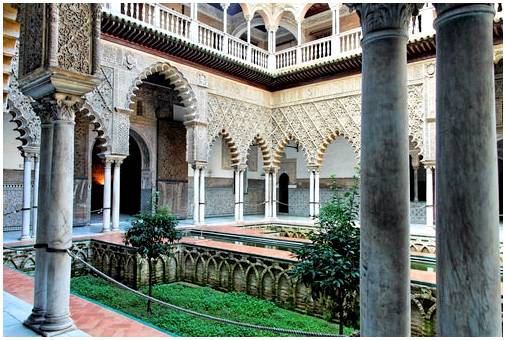 Reales Alcázares Севильи, красота в чистом виде