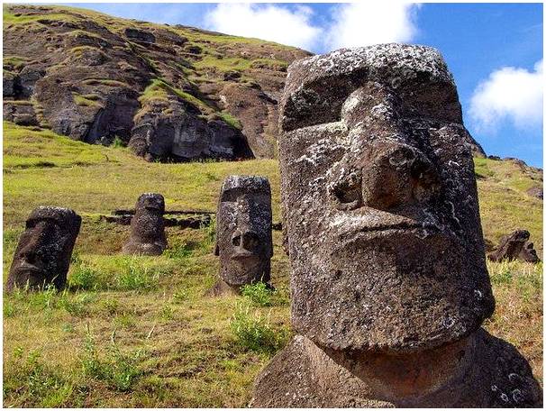 6 достопримечательностей моаи острова Пасхи