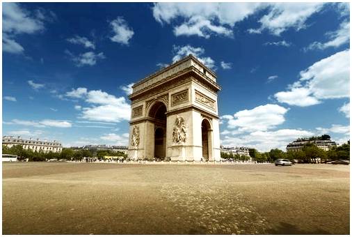 Некоторые любопытные факты о Триумфальной арке в Париже