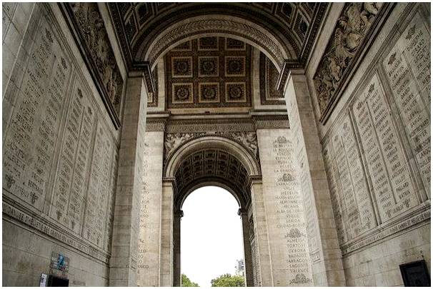 Некоторые любопытные факты о Триумфальной арке в Париже