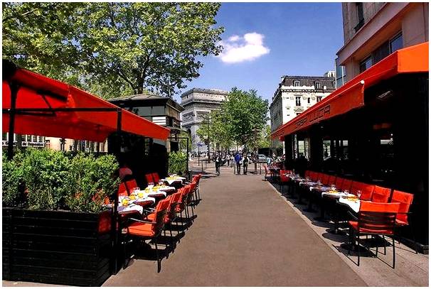 Где поесть возле Триумфальной арки в Париже