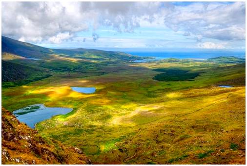 Полуостров Дингл в Ирландии, возвышенная красота