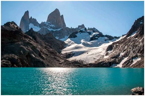 Лагуна-де-лос-Трес, сосед ледника Перито-Морено.