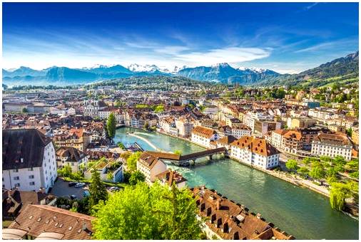 Познакомьтесь с Люцерном, одним из самых красивых городов Швейцарии.