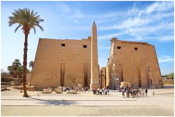 Диковинки храма Луксора, жемчужины Древнего Египта.