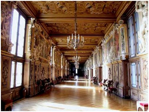 Ренессансный дворец Фонтенбло и его секреты