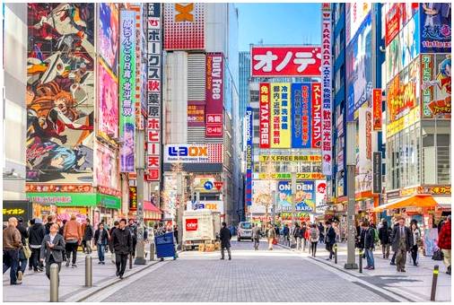 5 самых знаковых и известных мест в Токио