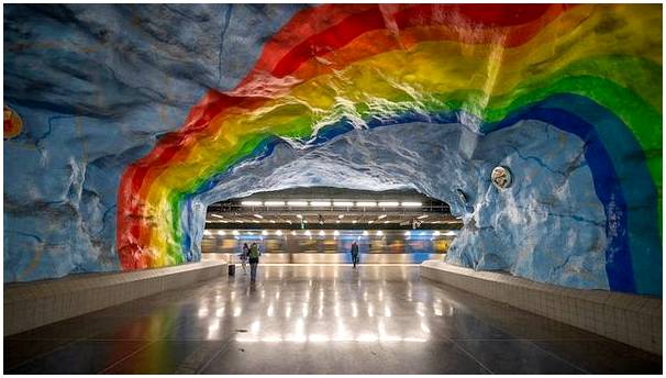 8 снимков впечатляющего стокгольмского метро
