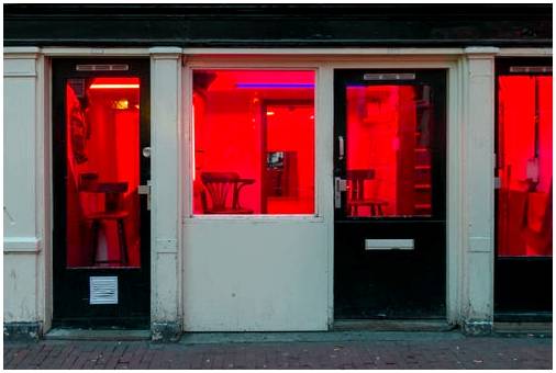 Квартал красных фонарей в Амстердаме, удивительное место