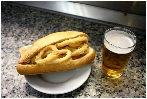 Лучшие бутерброды с кальмарами в Мадриде, где их поесть?