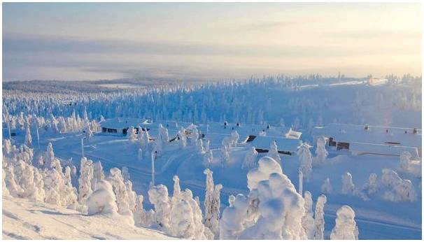 Зимние развлечения в шведской Лапландии