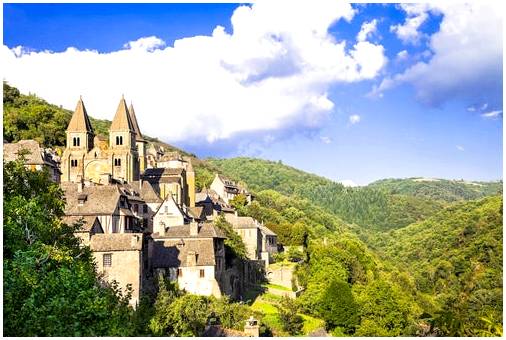 Наджак, одна из самых красивых деревень на юге Франции.