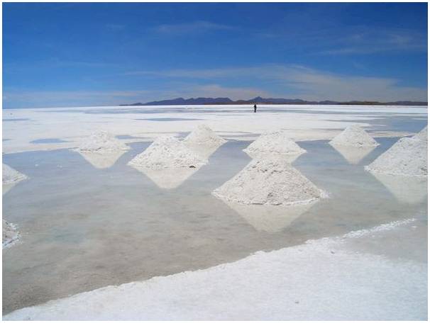 Салар де Уюни, самая большая соляная пустыня в мире.