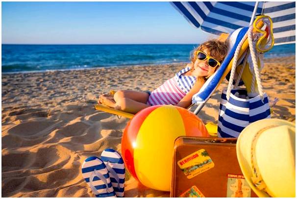 4 совета по путешествию с детьми на пляж