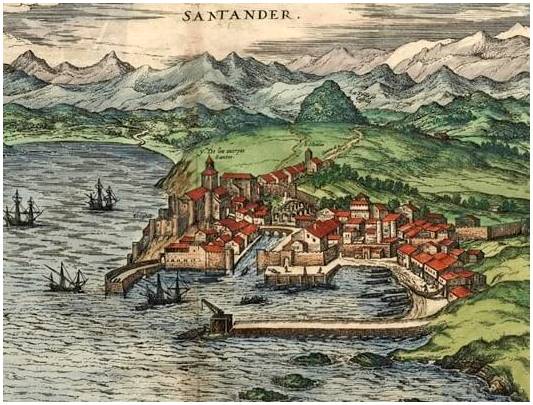 Средневековая история столицы Кантабрии