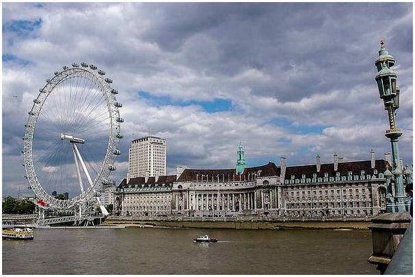 Мы попали на Лондонский глаз, лондонское колесо обозрения