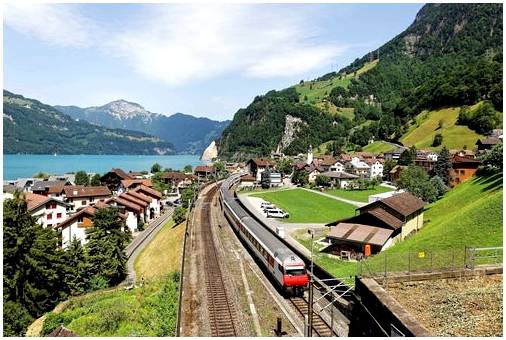 Мы путешествуем по одним из лучших железнодорожных маршрутов Европы.