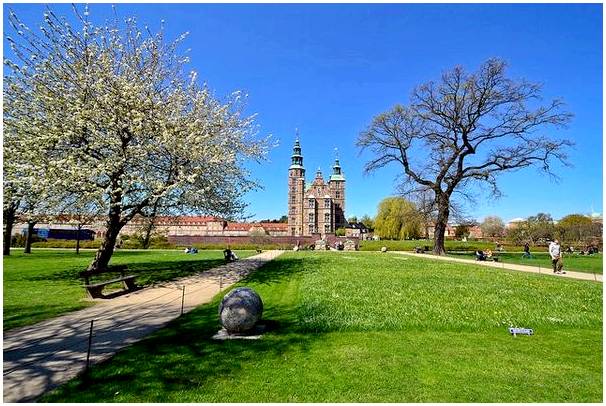 Посещение замка Русенборг в Копенгагене.