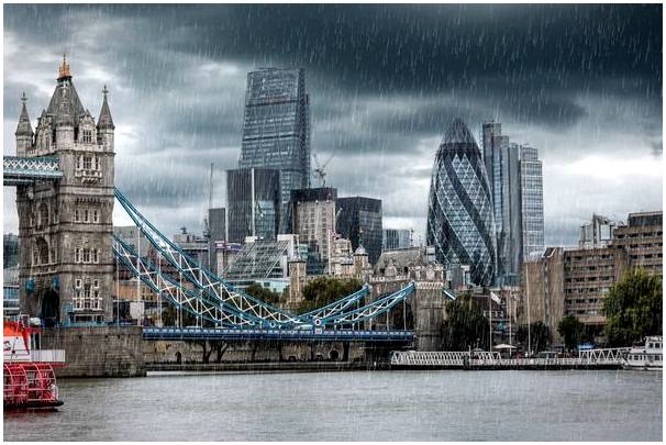 Миф о дождливом Лондоне. Неужели так много дождя?
