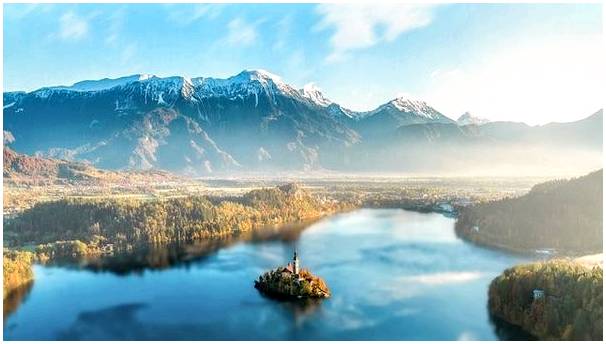 Невероятные воды озера Блед в Словении