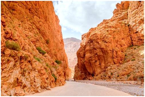 Ущелья Тодра в Марокко, только для искателей приключений.