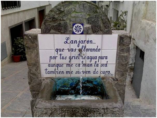 Откройте для себя Ланхарон, водный город Гранады.
