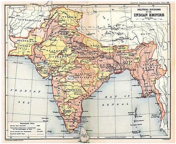 Организация Британской империи в Индии