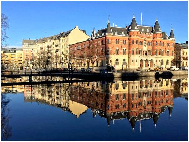 Эребру, красивый город в самом сердце Швеции.