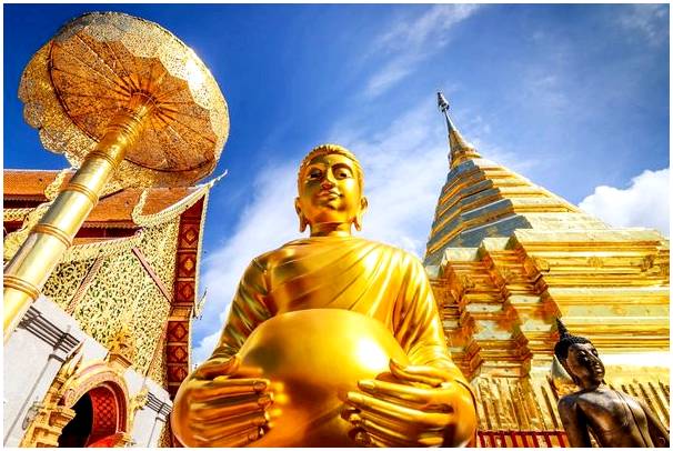 Дойсутхеп: сказочный буддийский храм в Таиланде.