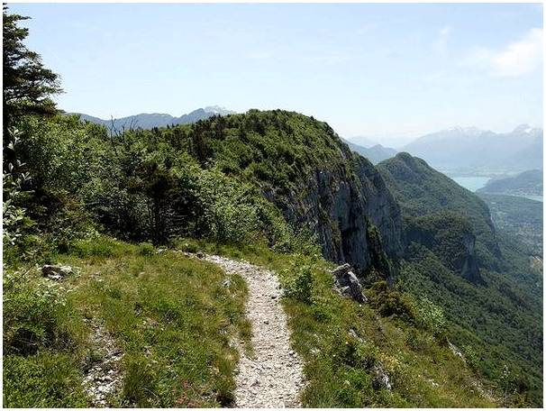 Mont Veyrier, живите в высокогорном приключении недалеко от Лиона.