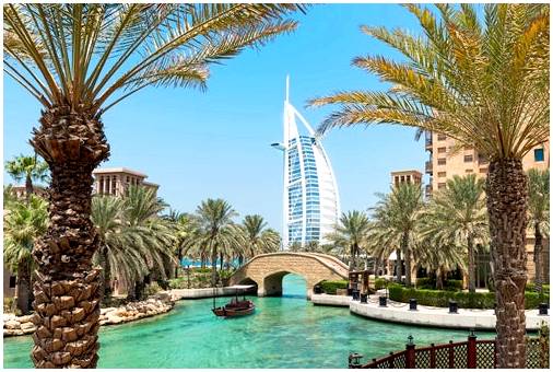 Burj Al Arab в Дубае, единственный 7-звездочный отель