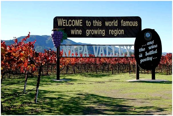 Наслаждайтесь лучшими винами долины Напа в Калифорнии.