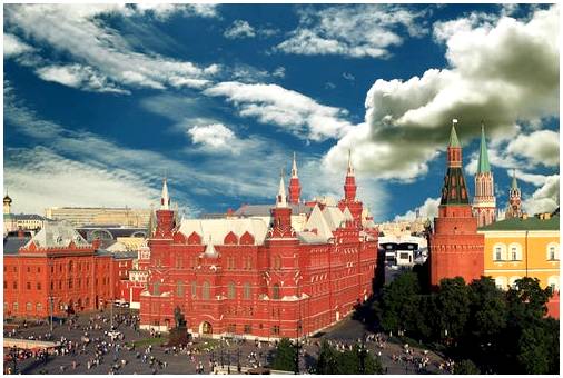 Прекрасная Красная площадь Москвы и ее история