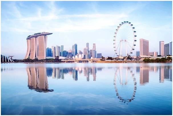 Singapore Flyer, мы попали на колесо обозрения Сингапура