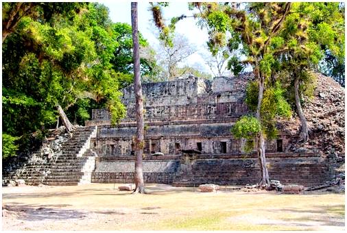 Фантастические руины майя в Гондурасе