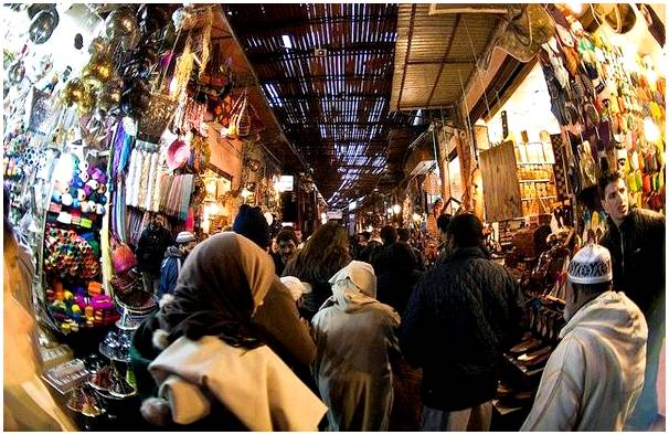 Базары, известные традиционные арабские рынки