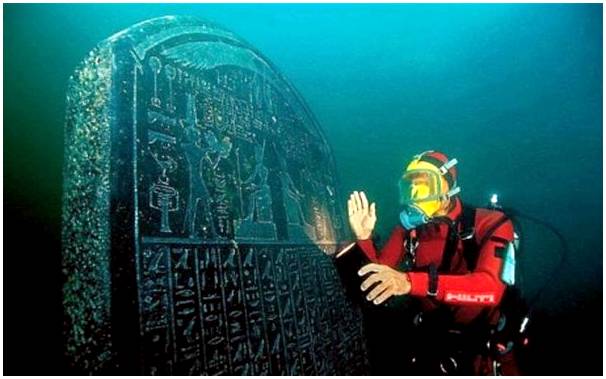 Гераклион, египетский город, найденный на дне моря